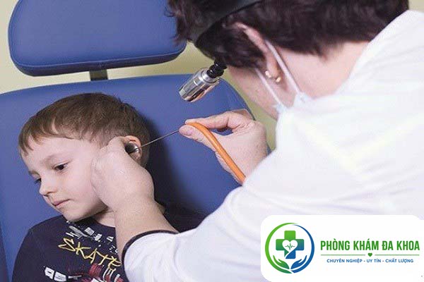 hỗ trợ điều trị viêm tai giữa bằng phương pháp Tây y