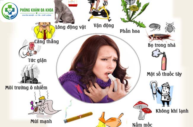 Có nhiều tác nhân gây ra viêm mũi dị ứng