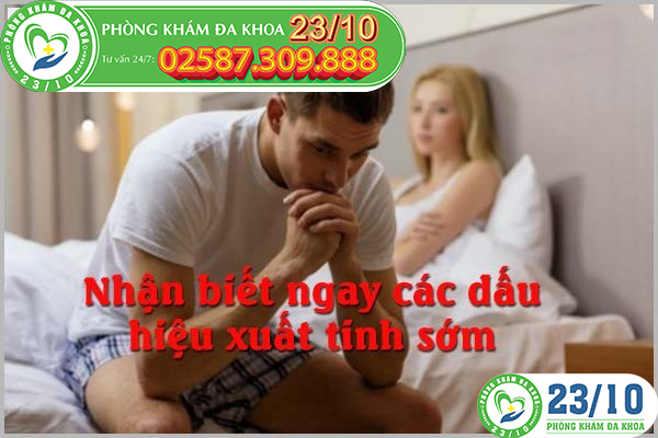 Các dấu hiệu xuất tinh sớm