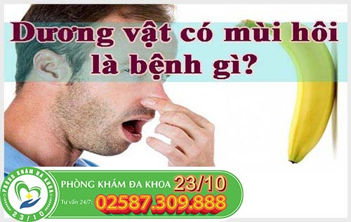 Cẩn trọng với tình trạng dương vật bốc mùi