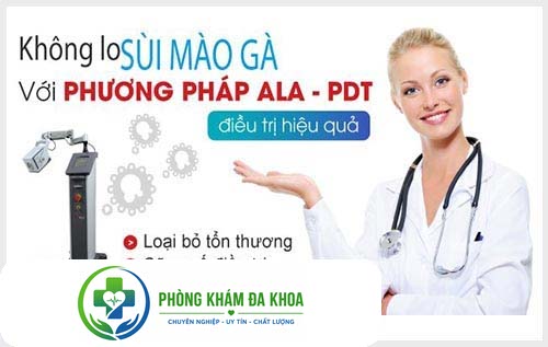 hỗ trợ điều trị nổi mụn li ti do bệnh sùi mào gà bằng phương pháp ALA-PDT hỗ trợ điều trị nổi mụn li ti do bệnh sùi mào gà bằng phương pháp ALA-PDT