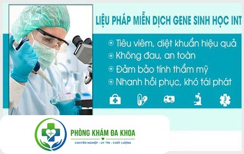 hỗ trợ điều trị rộp miệng bằng liệu pháp miễn dịch gene INT