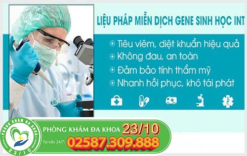Liệu pháp miễn dịch cân bằng gene INT hỗ trợ điều trị mụn rộp ở môi Liệu pháp miễn dịch cân bằng gene INT hỗ trợ điều trị mụn rộp ở môi
