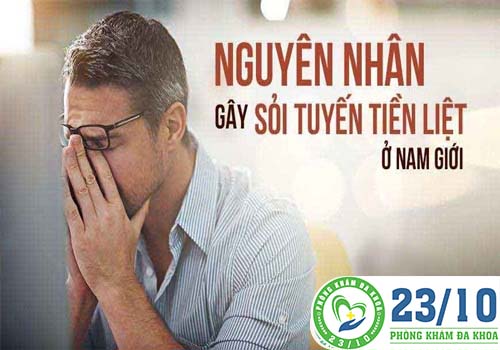 Nguyên nhân và cách chữa sỏi tuyến tiền liệt