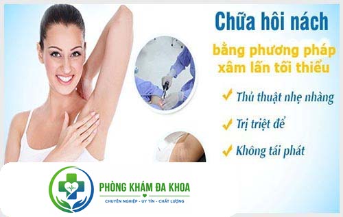 Chữa nách bị chua, nách có mùi hôi bằng phương pháp hiện đại